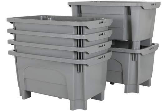 Stapel-nestbare Palettenboxen Transoplast GmbH